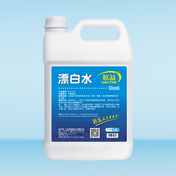 联益漂白水3.8L